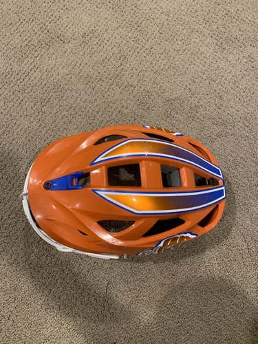 Orange Adult Player's Cascade S Helmet