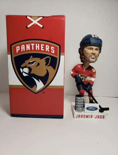 Jagr bobblehead rare in game Panthers give a way