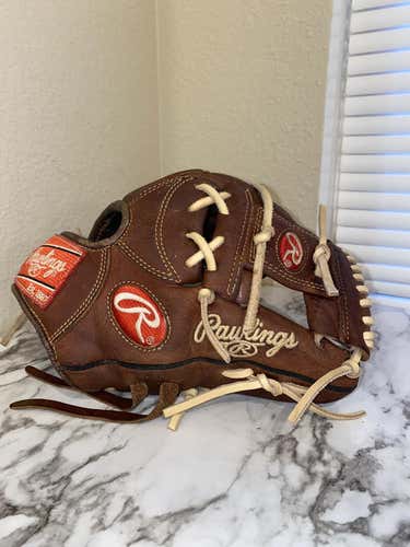 Brown Used Infield 11.25" Heart of the Hide Baseball Glove