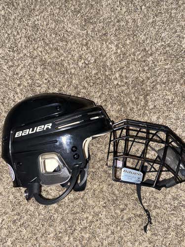 Black New Small Bauer 4500 Helmet