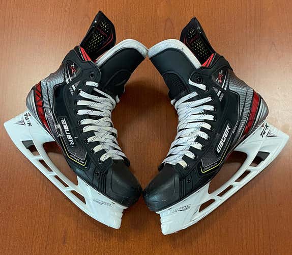 Andreas Borgman - Slightly Used Bauer Vapor 2X Pro Hockey Skates Regular Width Pro Stock Size 8.5