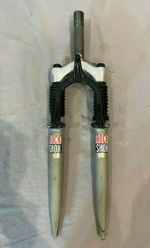 Vintage Rockshox Quadra(?) Suspension Fork w/1" Threaded Steerer PARTS/REPAIR