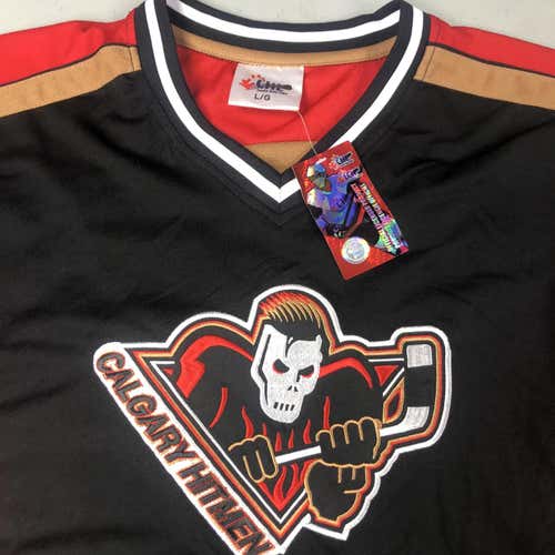Calgary Hitmen jerseys (FREE SHIPPING)