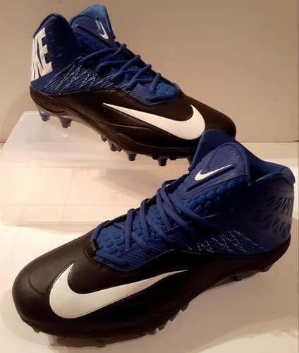 Blue New Adult Men's Size 14 (Women's 15) Molded Cleats Nike High Top