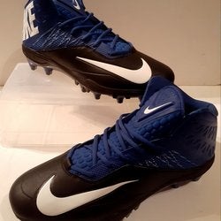 Blue New Adult Men's Size 14 (Women's 15) Molded Cleats Nike High Top
