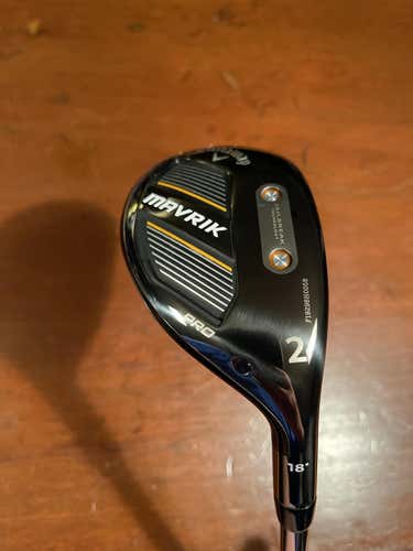 New Right Handed Extra Stiff Flex 2H Mavrik Hybrid