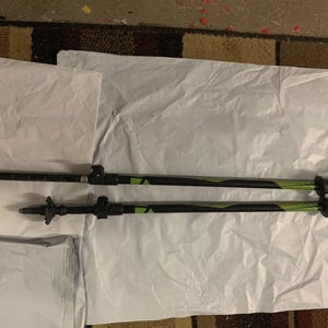 Ski poles Telescopic adjustable Collapsible kids junior 32" to 42"