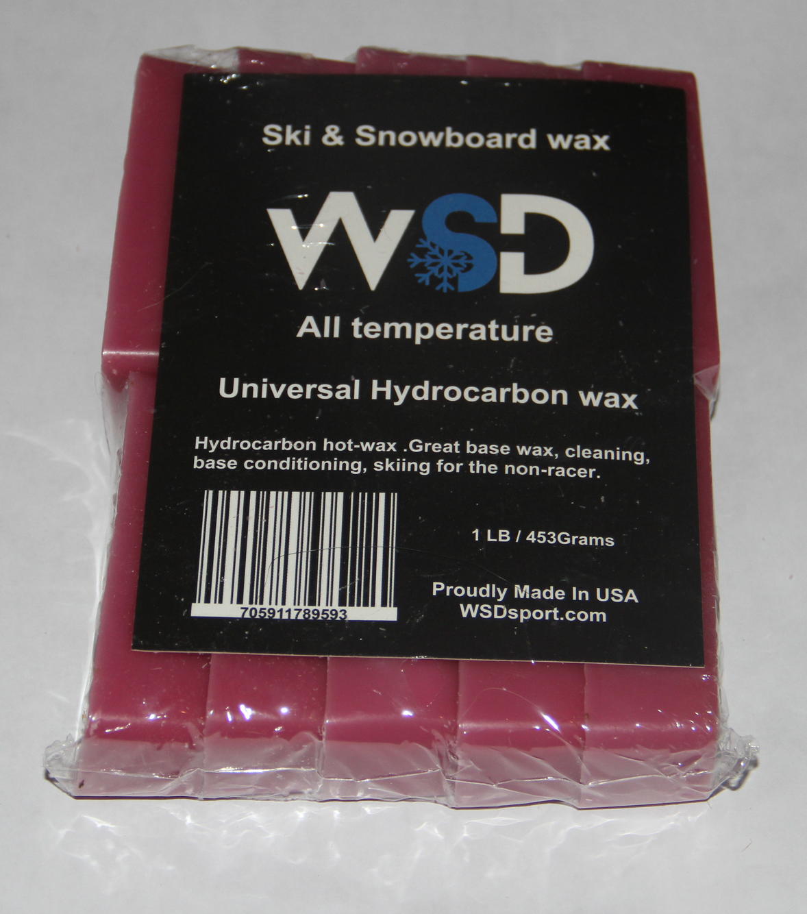 Ski Snowboard hot Wax all temp Red 75 sticks total 7.lb universal bulk 