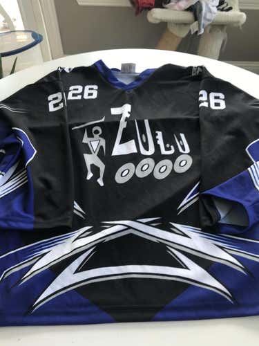 Inline / Hockey Jersey - (New) Inline Zulu adult unisex team jersey - Large - SKU # 181