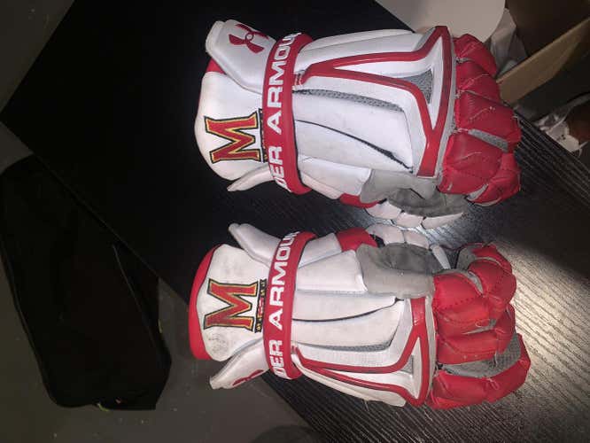 Used Under Armour 13" Lacrosse Gloves
