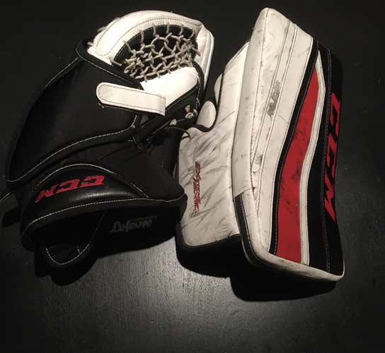 Black Used Senior CCM Regular Extreme Flex II 860