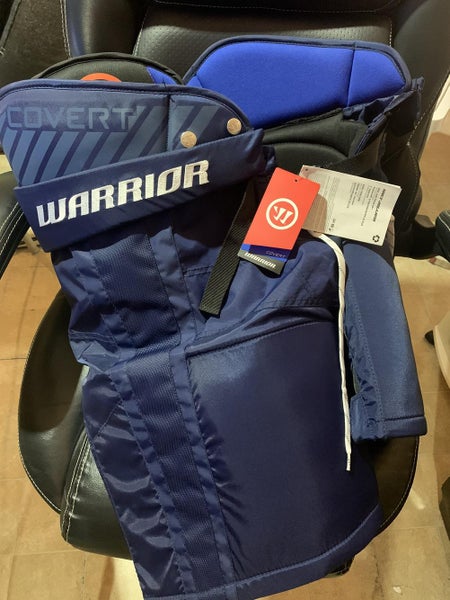 Blue New Small Warrior Covert QRE Pro Hockey Pants