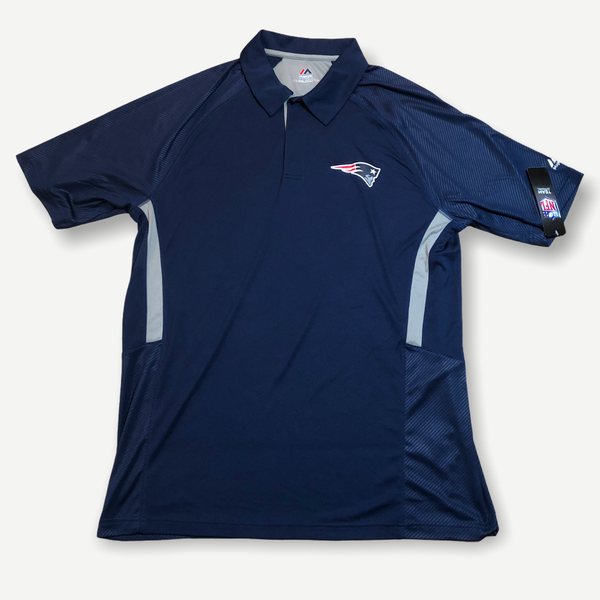 New England Patriots Button Up Polo Shirt - T-shirts Low Price