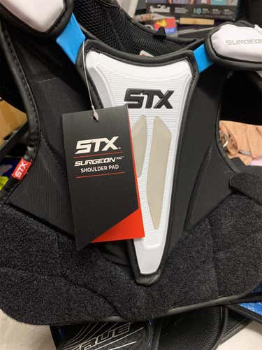 New Large STX Surgeon 700 Shoulder Pads