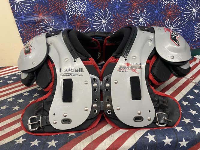 Used Varsity Large Riddell Power SPX RB/DB Football Shoulder Pads-163815