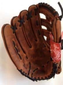 Brown New Adult Rawlings Left Hand Throw Outfield Sandlot Series Baseball Glove 13"