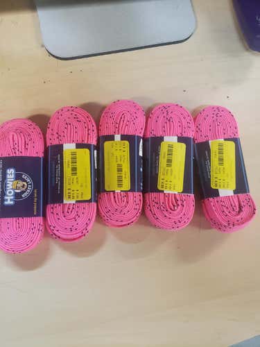 NEW HOWIES PINK LACES 120" PINK NON-WAXED