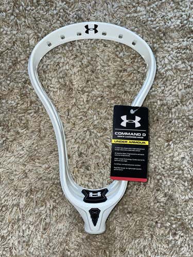 White New Defense Unstrung Command D Head