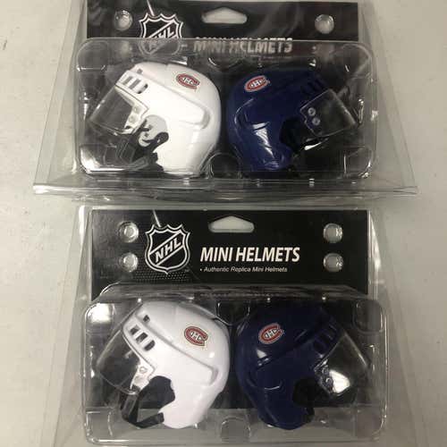 Montreal Canadiens mini-helmets