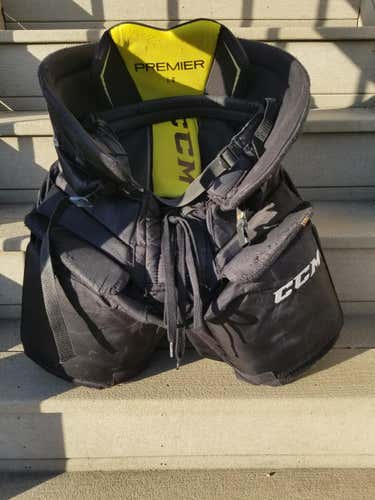 Used Senior Large CCM Premier Pro Hockey Goalie Pants