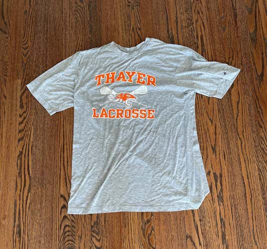 Thayer Academy Lacrosse Gray XL Dri-Fit Shirt