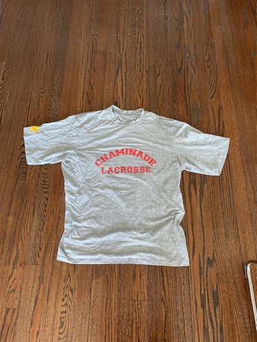 Chaminade Lacrosse Gray XL Dri-Fit Shirt #22
