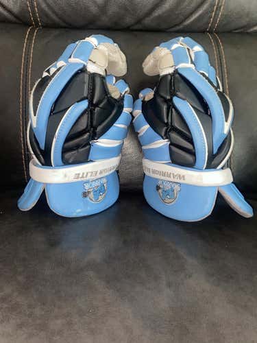 Used Warrior Evo Lacrosse Gloves