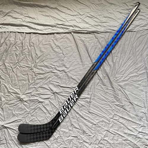 2 Pack Right Handed Pro Stock Blue Bauer Ultrasonic 87 Flex P92