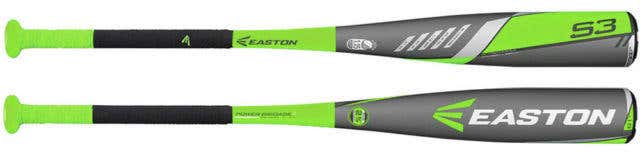 New Easton S3 Bat (-10) 19 oz 29"