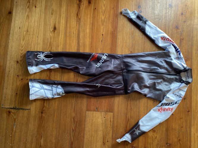 Unisex 2019 Spyder Us ski team Ski Suit Medium FIS Legal.