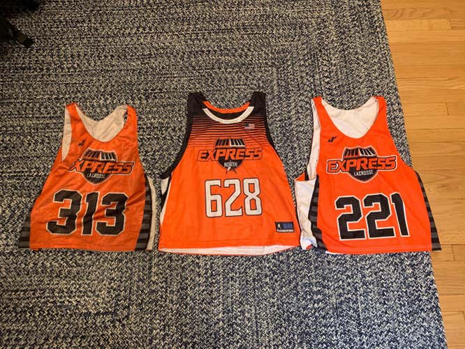 Orange Youth One Size Fits All Warrior Jersey (221 HAS SOLD)
