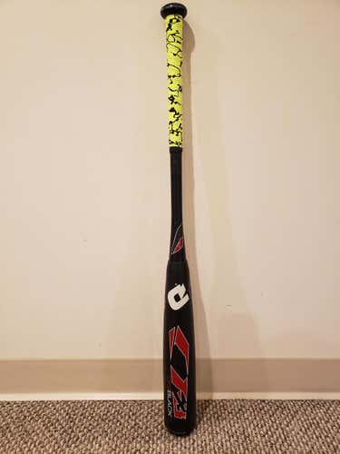 Used High School/College DeMarini Composite CF3 Black Bat (-3) 29 oz 32"