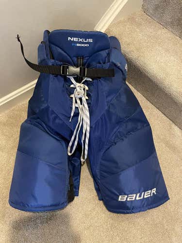 Blue New XL Bauer  Nexus N9000 Hockey Pants