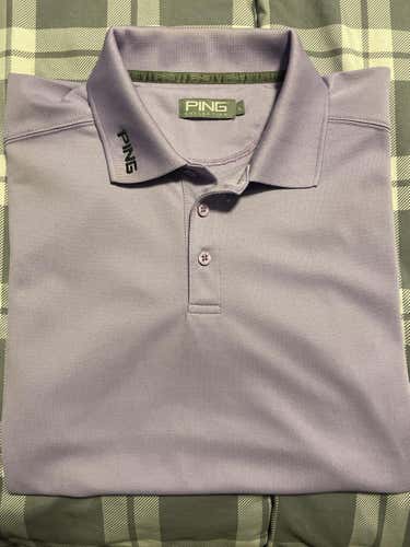Purple Men's Large Ping Shirt