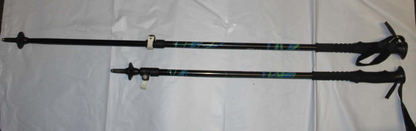 Telescopic adjustable Ski poles adult ski poles 115cm-135cm Alu 7075 with baskets