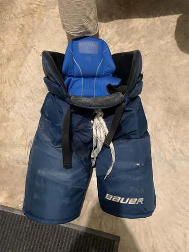 Blue Senior XL Bauer Nexus 1N Hockey Pants