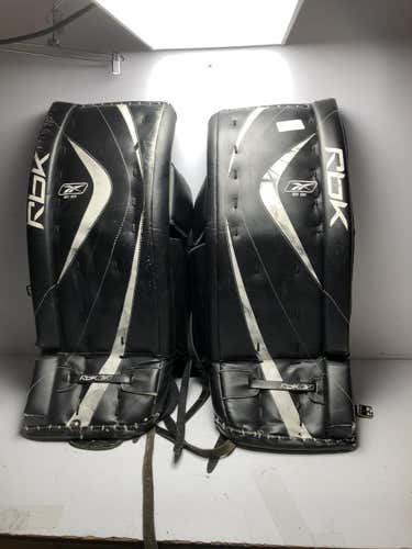 Used Reebok 6k Ice Hockey Goalie Leg Pads