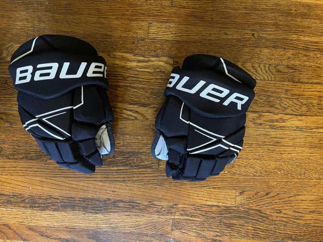 Black Used Senior Bauer NSX Gloves 13"
