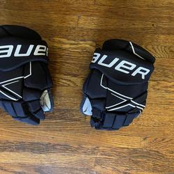 Black Used Senior Bauer NSX Gloves 13"