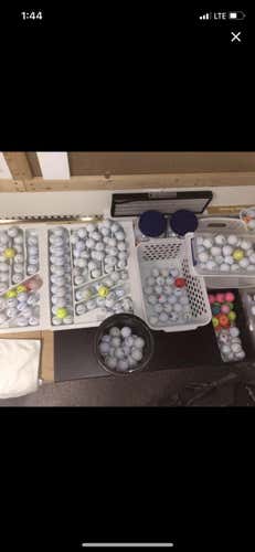 60 Quality Used Golf Balls Assorted