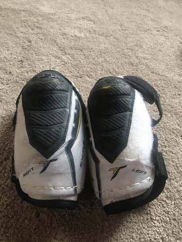CCM Ultra Tacks D30 Hockey Elbow Pads, Junior Medium