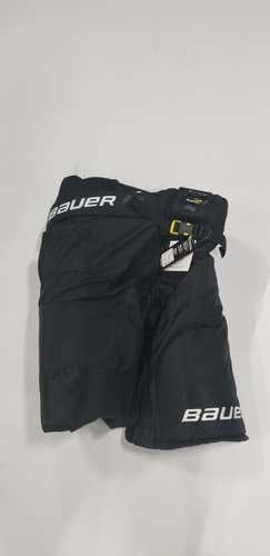 Black New Senior Medium Bauer Supreme Ultrasonic Ultra  sonic Hockey Pants