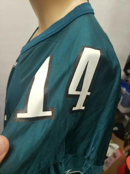 Vintage Wilson Philadelphia Eagles TY DETMER JERSEY #14 size Large USA