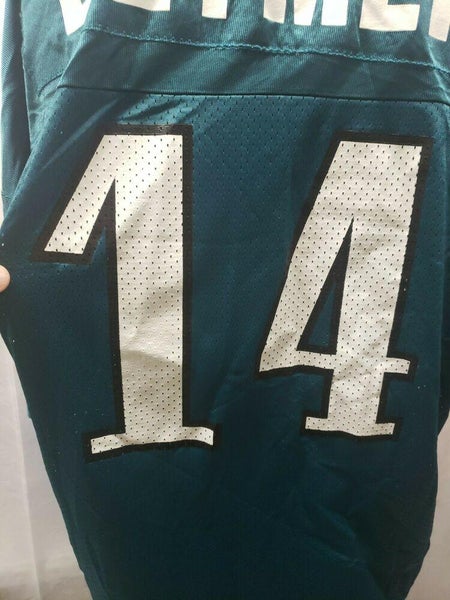 Vintage Philadelphia Eagles Ty Detmer Champion Jersey 52 NFL