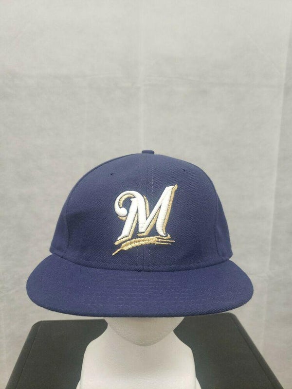Milwaukee Brewers MLB New Era 59FIFTY Fitted Hat Cap Size 7 1/4 |  SidelineSwap
