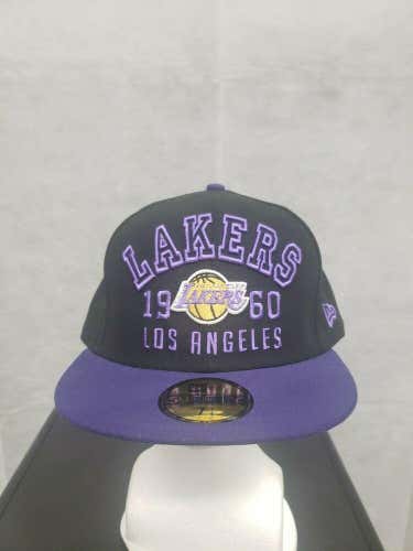 NWS Los Angeles Lakers Hardwood Classics New Era 59fifty 7 3/4