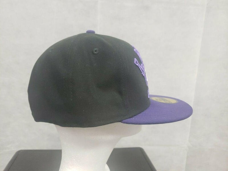 Los Angeles Lakers New Era 7 1/4 Hat Hardwood Classics White & Purple