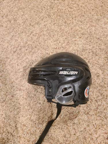 Black Used Medium Bauer 9900 Helmet