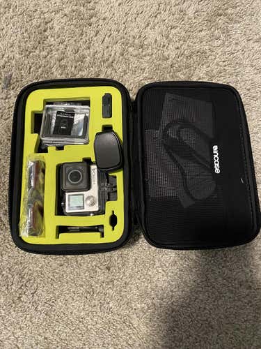 GoPro Hero4 Silver + Suction Cup + Case + More!