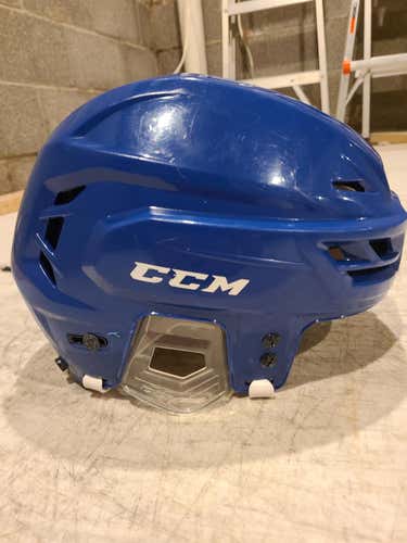 **LIKE NEW** Blue Used Large CCM Tacks 110 Helmet